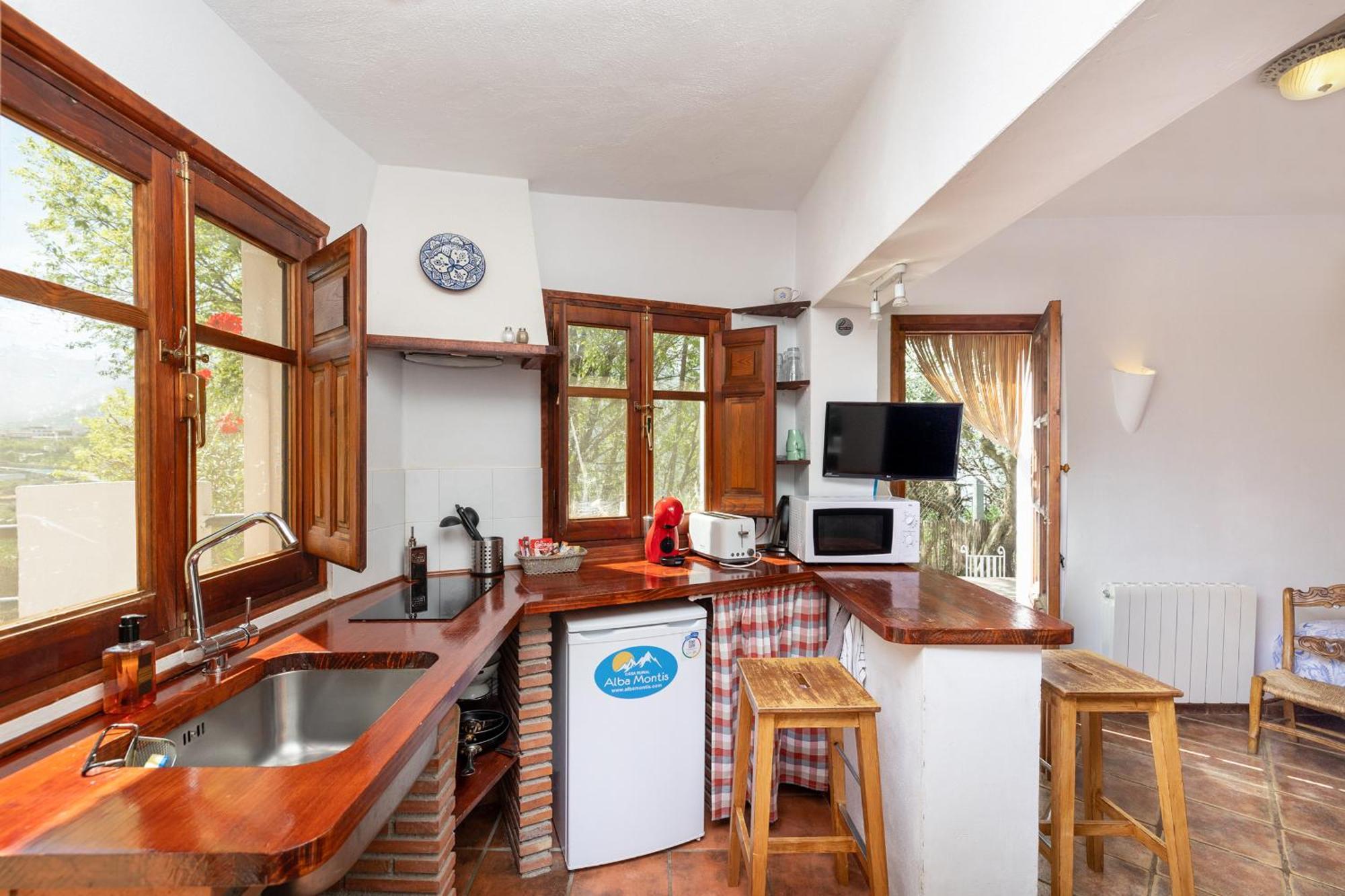 Casa Rural Alba Montis グエハル・シエラ エクステリア 写真